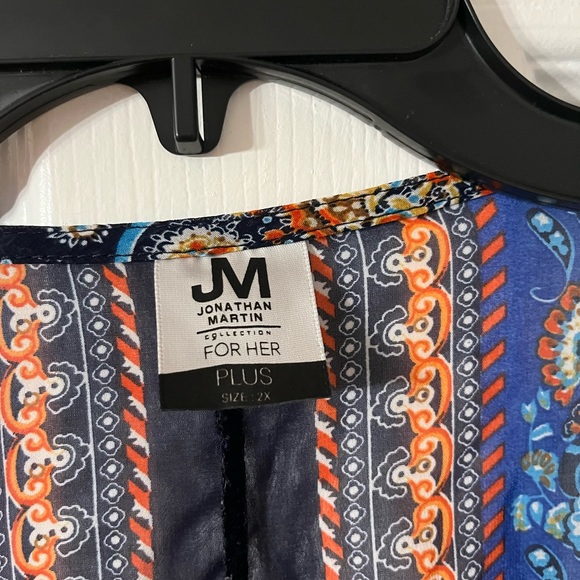 Jonathan Martin JM 2x Pool Cover All Women’s Body Covers Navy Blue, Multi Color - Picture 9 of 16